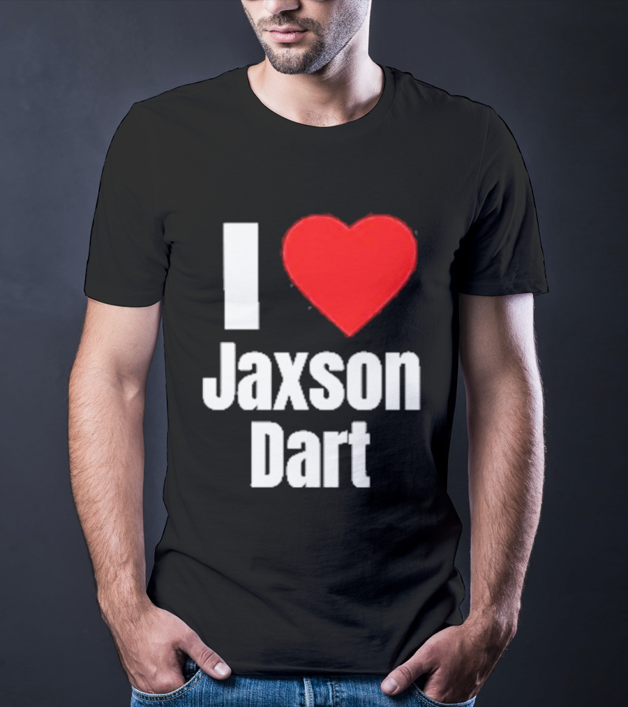 I Heart Jaxson Dart Fan Support T-Shirt