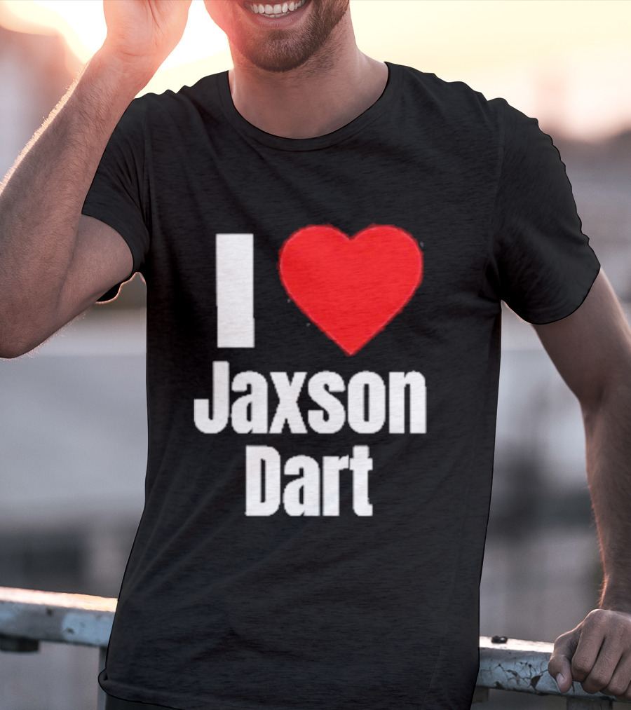 I Heart Jaxson Dart Fan Support T-Shirt