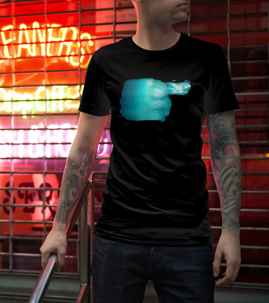 Phoebe Bridgers The Lost Tour 2026 Cyan Electric Aura T-Shirt