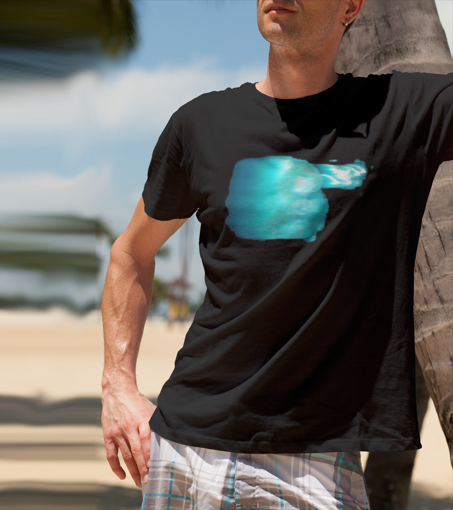Phoebe Bridgers The Lost Tour 2026 Cyan Electric Aura T-Shirt