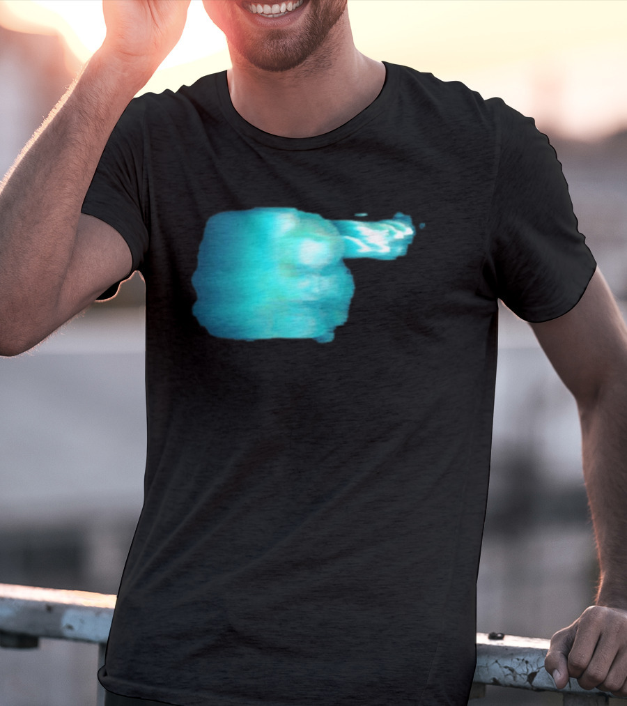 Phoebe Bridgers The Lost Tour 2026 Cyan Electric Aura T-Shirt
