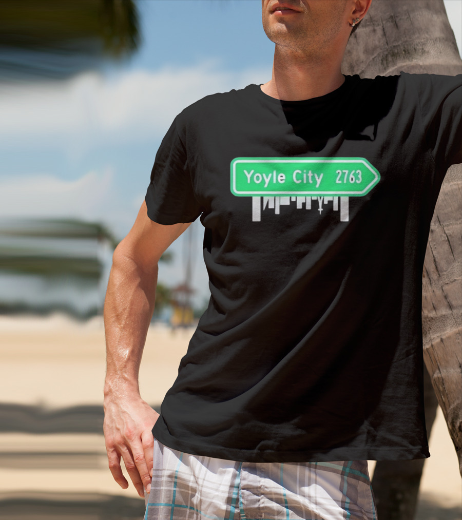 Yoyle City 2763 Road Sign Battle For Dream Island Series T-Shirt