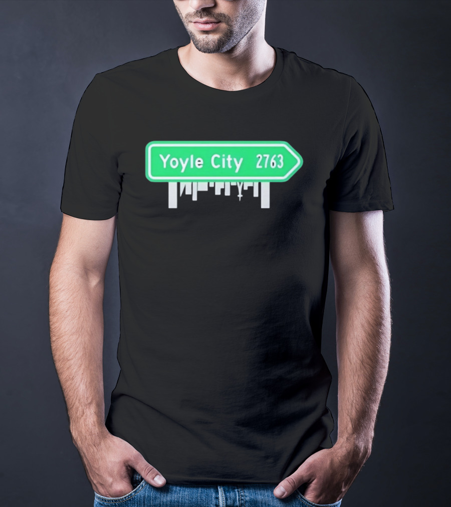 Yoyle City 2763 Road Sign Battle For Dream Island Series T-Shirt