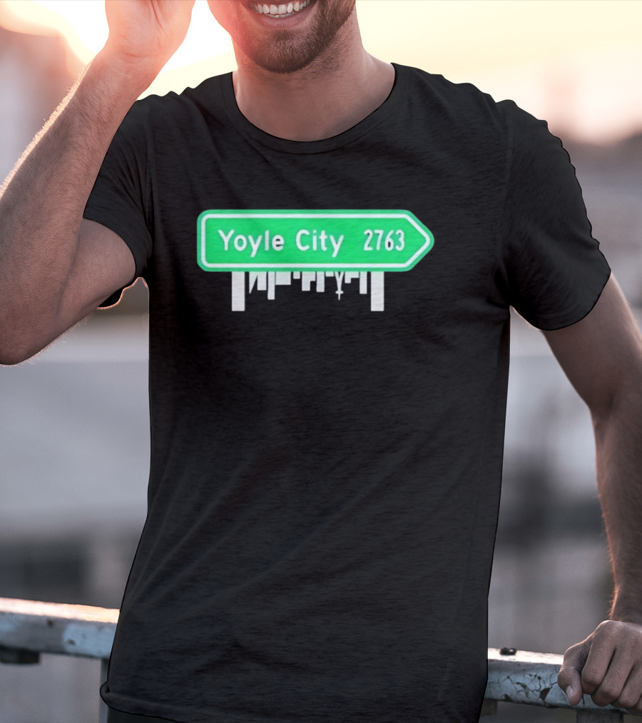 Yoyle City 2763 Road Sign Battle For Dream Island Series T-Shirt
