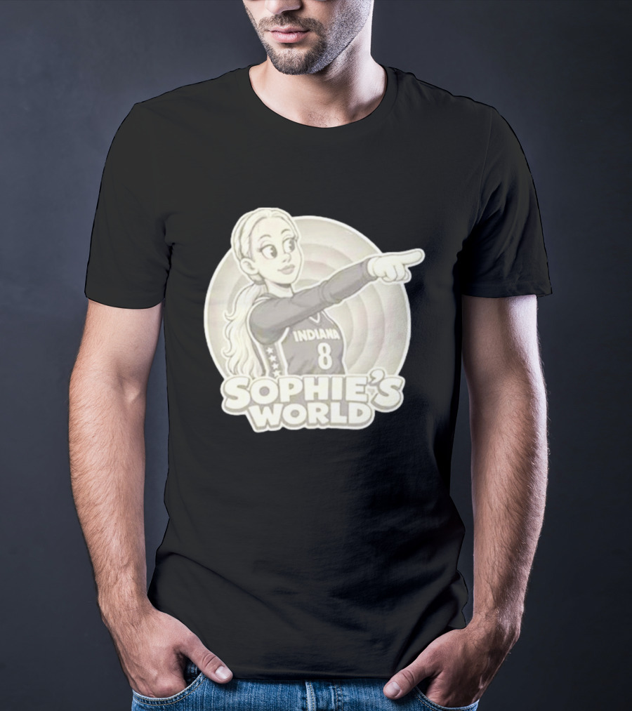 Indiana Fever Sophie's World 8 Basketball Swag T-Shirt