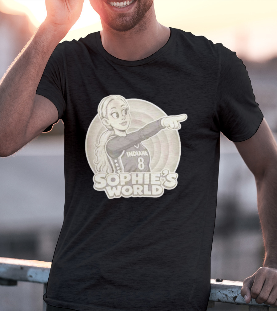 Indiana Fever Sophie's World 8 Basketball Swag T-Shirt