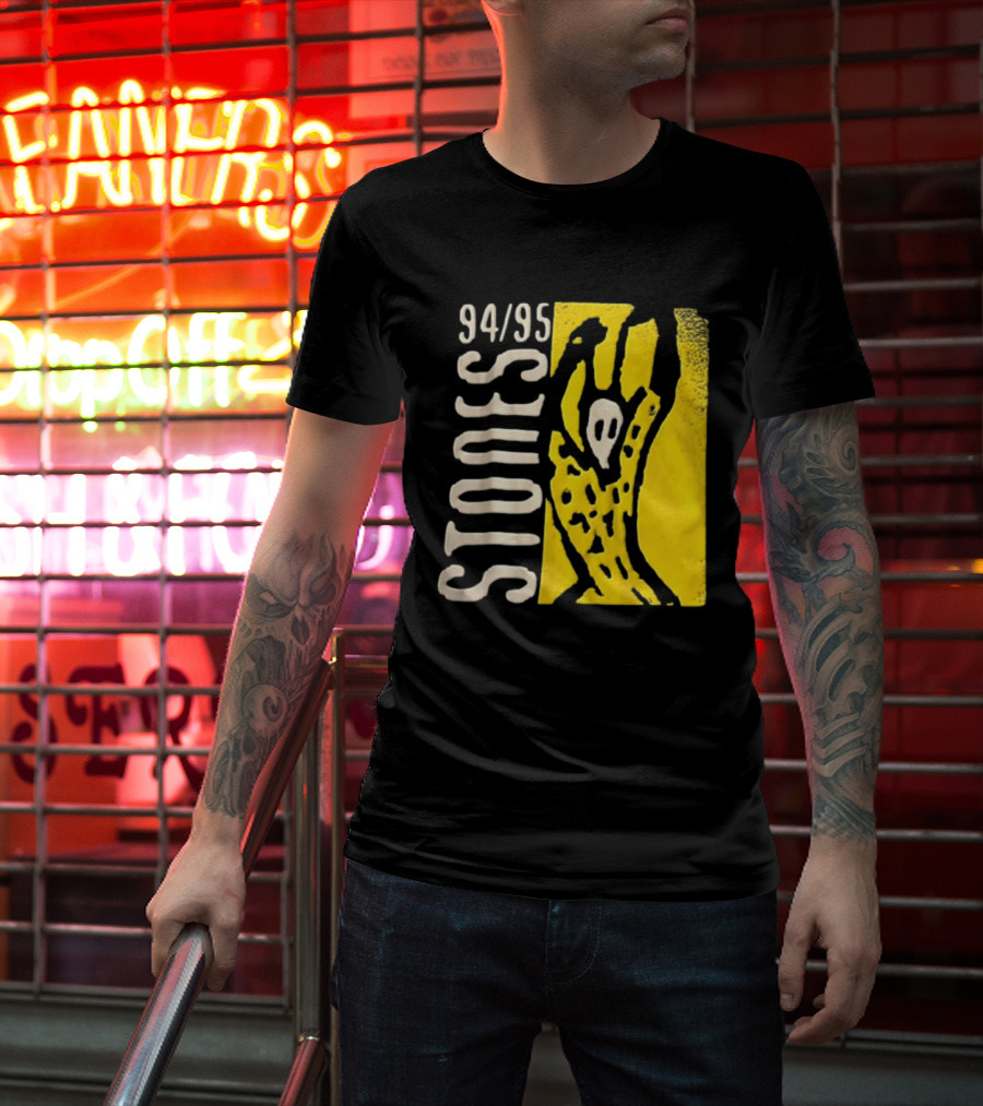 Stones 94 95 Yellow Voodoo Creature Sketch T-Shirt