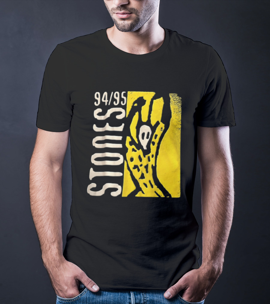 Stones 94 95 Yellow Voodoo Creature Sketch T-Shirt