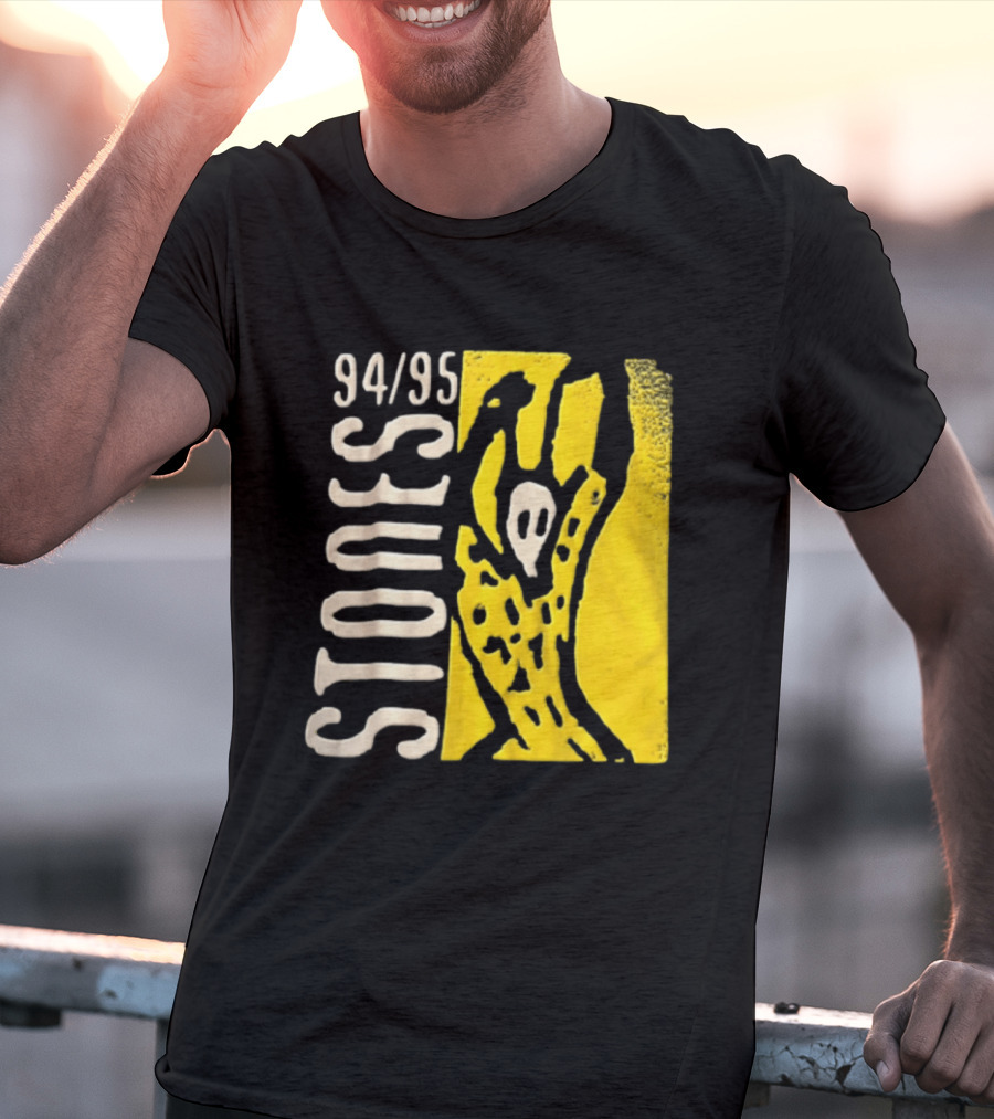 Stones 94 95 Yellow Voodoo Creature Sketch T-Shirt