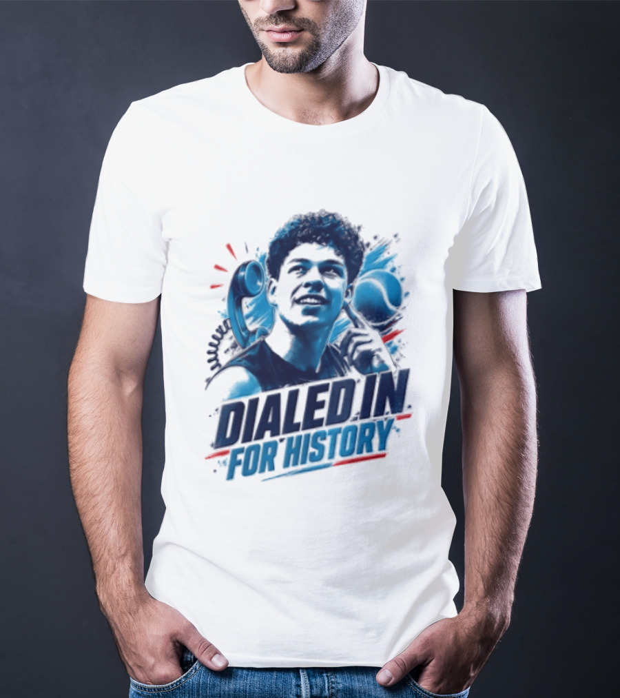 Ben Shelton Dialed In For History Tennis US Open T-Shirt