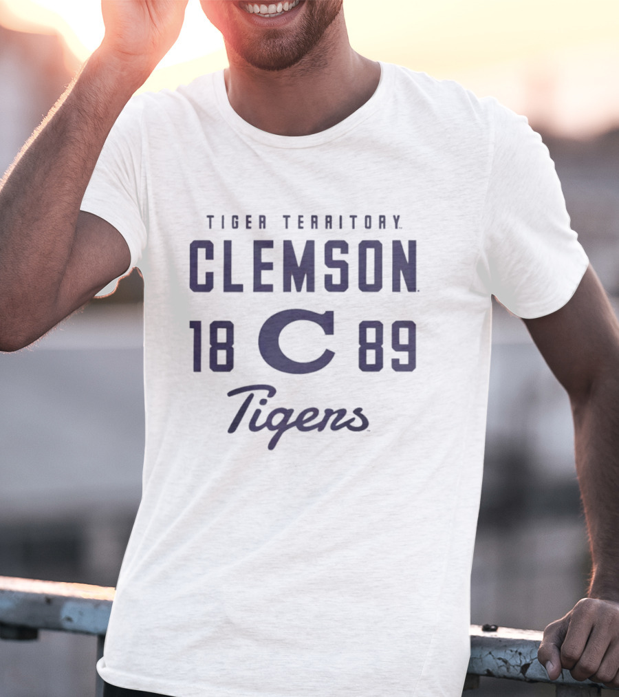 Tiger Territory Clemson Tigers 1889 College Football T-Shirt
