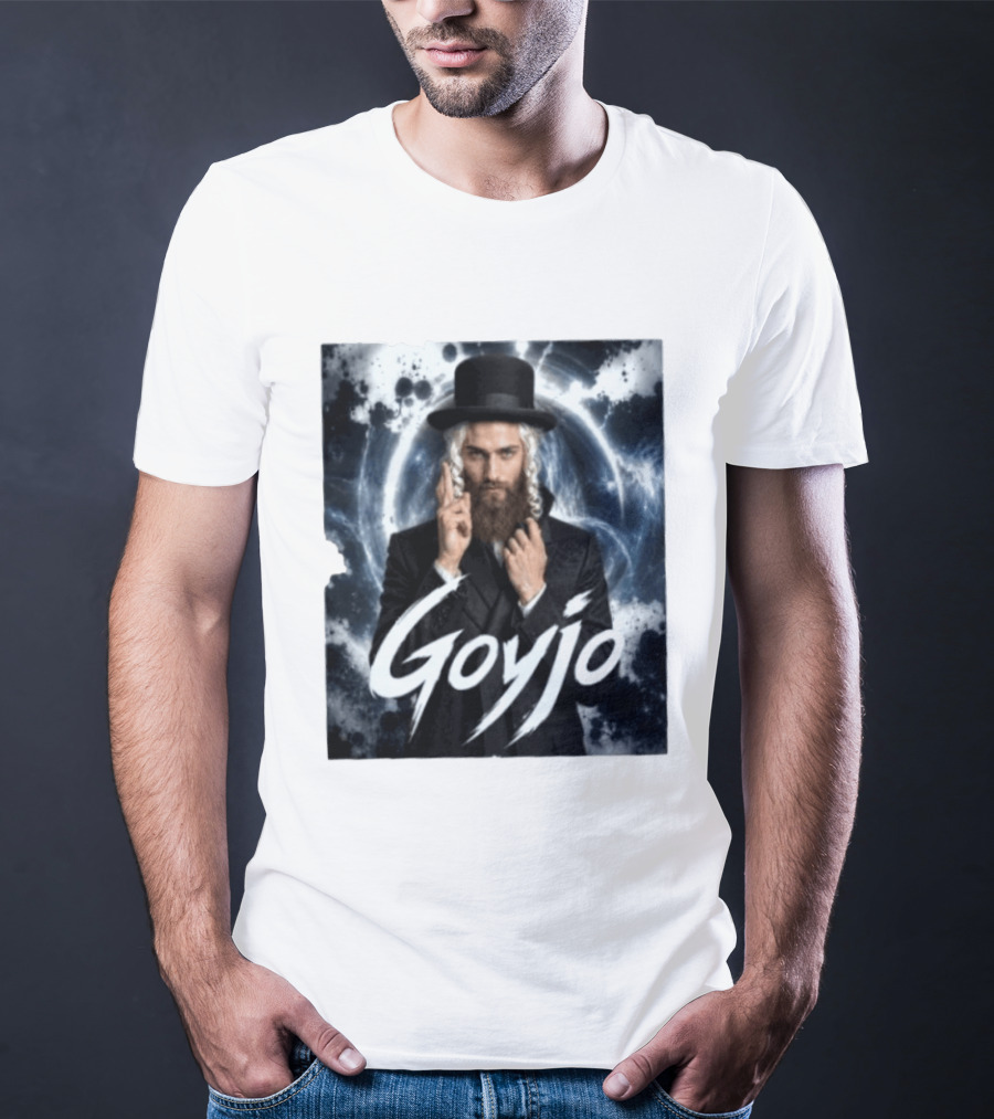 Goyjo Hasidic Top Hat Peys Mysterious Aura T-Shirt