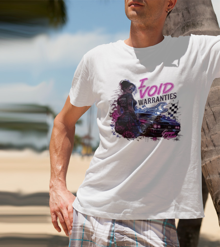 I Void Warranties Garage Queen Car Mechanic T-Shirt
