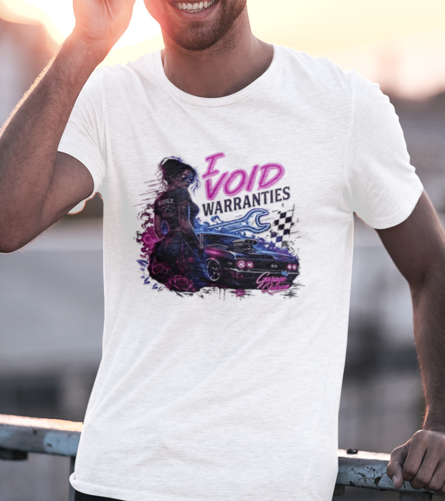 I Void Warranties Garage Queen Car Mechanic T-Shirt