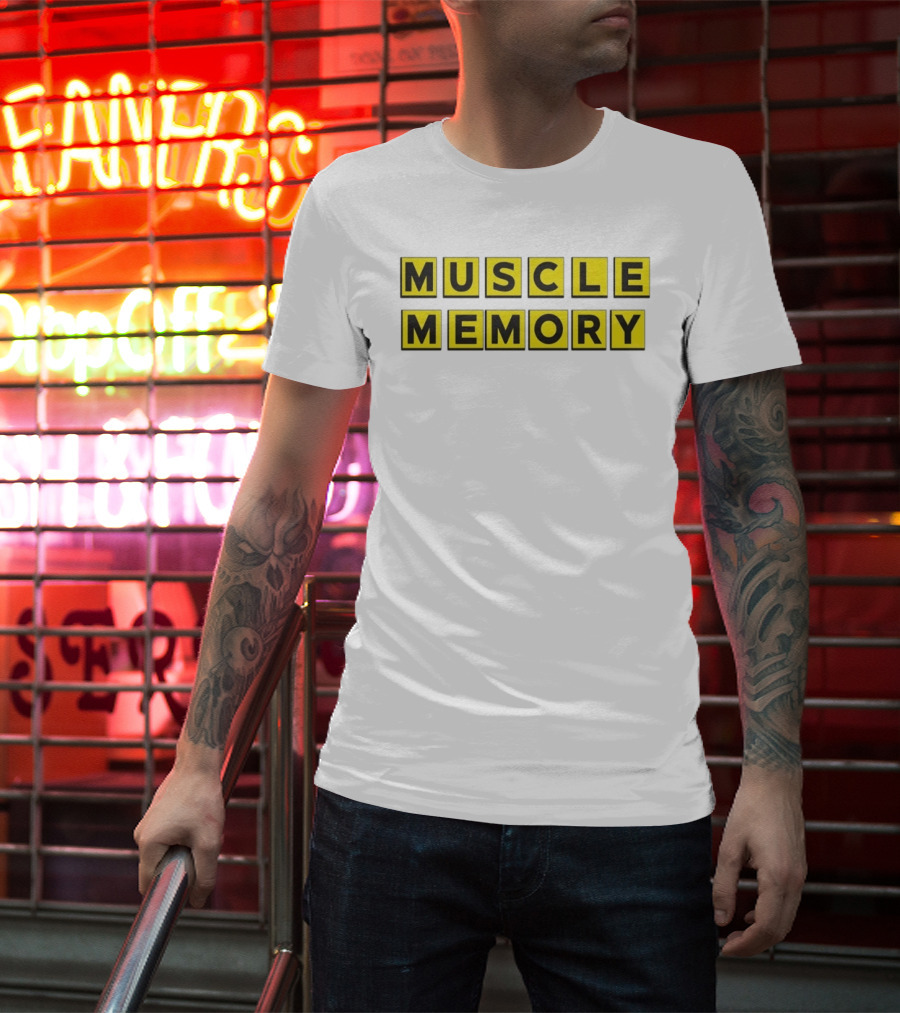 Muscle Memory Fitness Gym Workout Bodybuilding Motivation T-Shirt