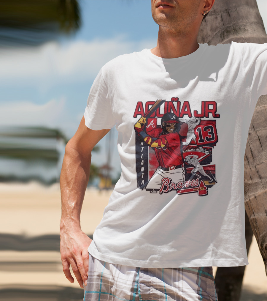 Acuña Jr. Atlanta Braves 13 Baseball Player MLB T-Shirt