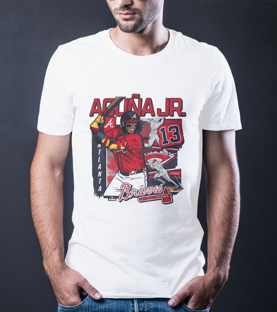 Acuña Jr. Atlanta Braves 13 Baseball Player MLB T-Shirt