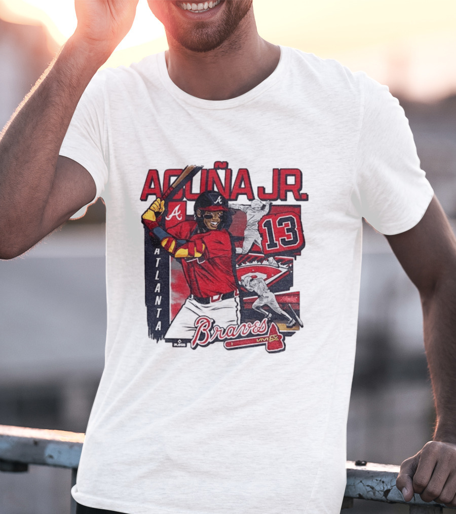 Acuña Jr. Atlanta Braves 13 Baseball Player MLB T-Shirt