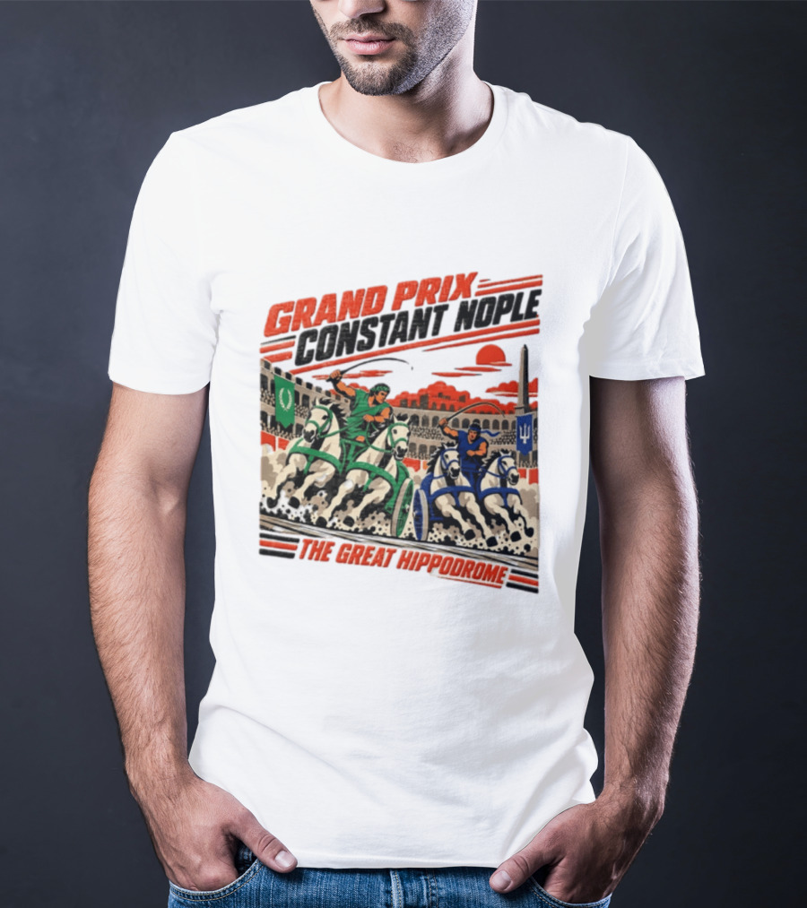 Grand Prix Constantinople Chariot Racers The Great Hippodrome T-Shirt