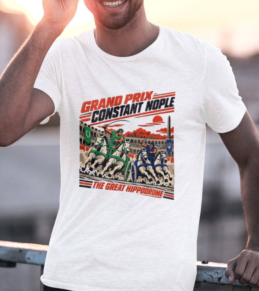 Grand Prix Constantinople Chariot Racers The Great Hippodrome T-Shirt