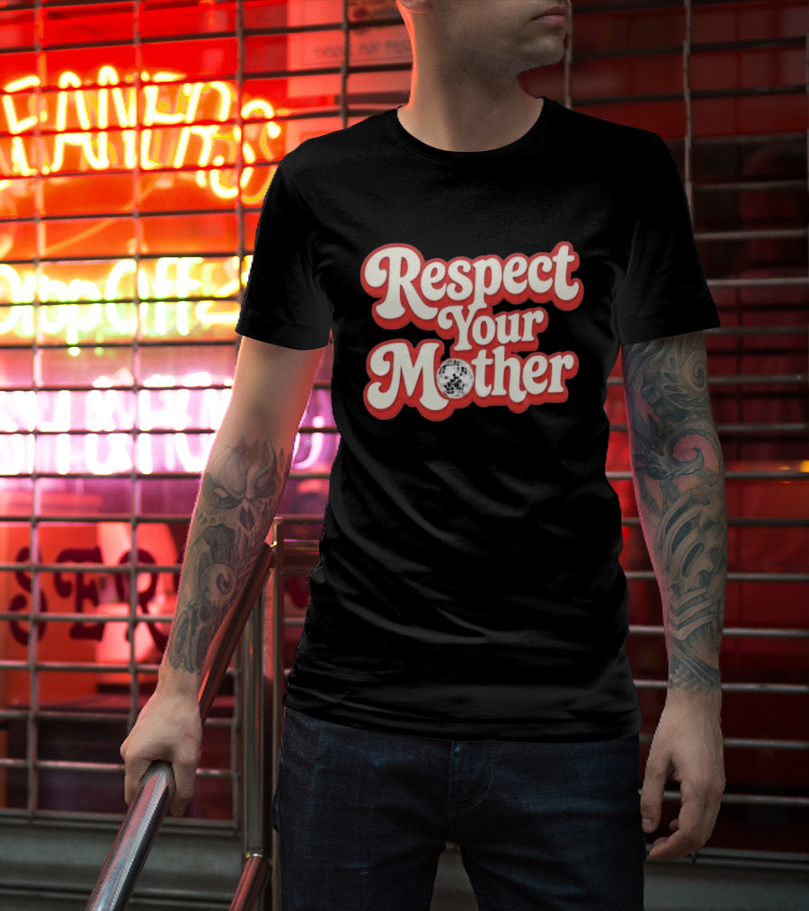 Respect Your Mother Soccer Ball 2026 T-Shirt