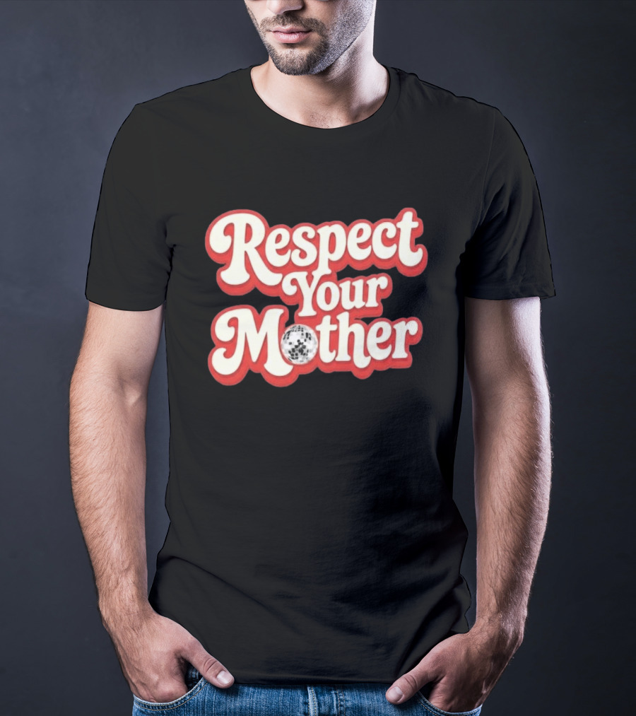 Respect Your Mother Soccer Ball 2026 T-Shirt