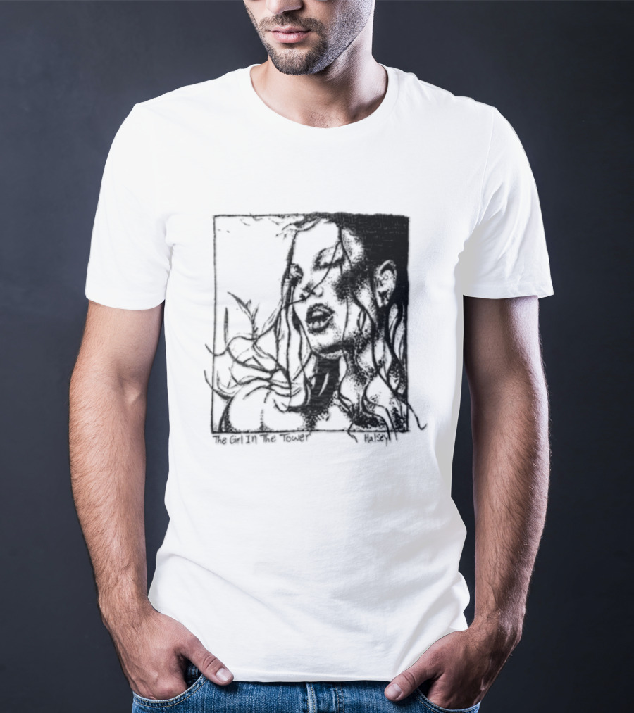 Halsey The Girl In The Tower Enchanted Forest Shadows T-Shirt