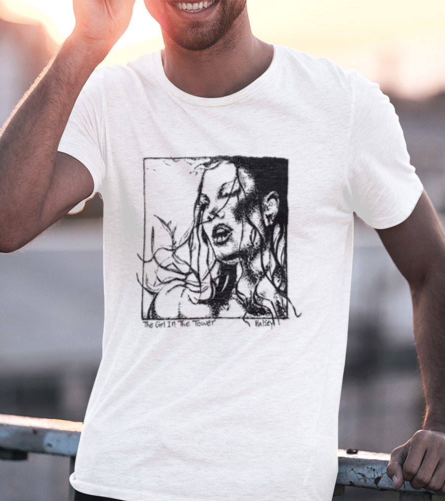 Halsey The Girl In The Tower Enchanted Forest Shadows T-Shirt