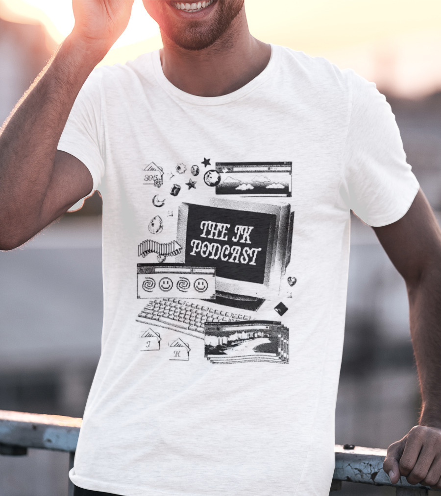 The JK Podcast 305 Computer Y2K Nostalgia Vintage Tech T-Shirt