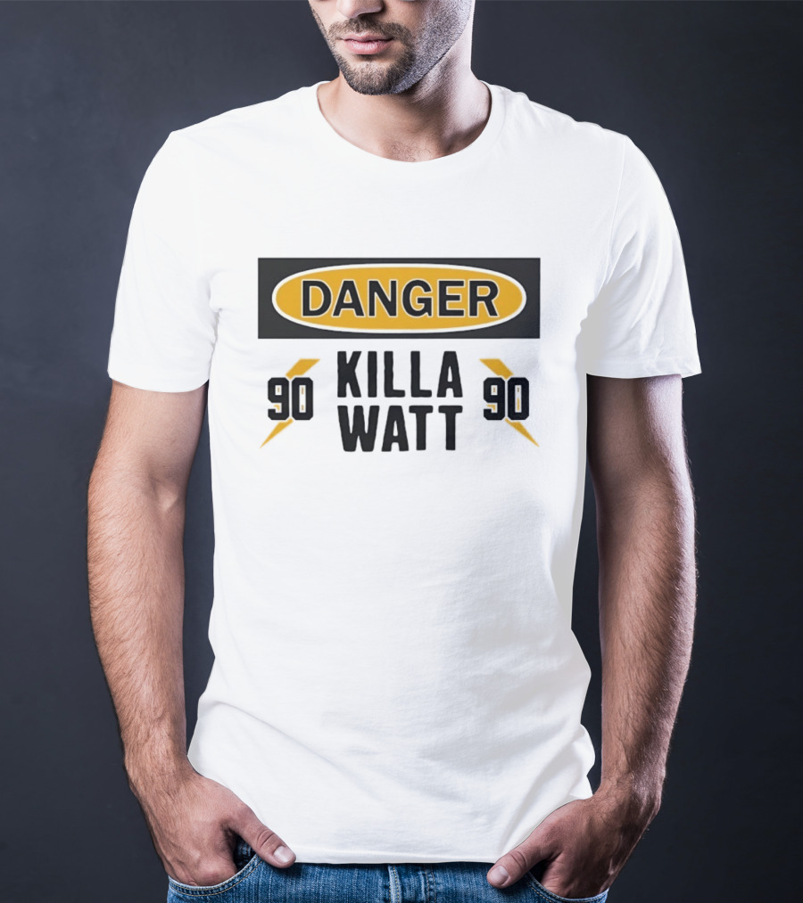 Danger Killa Watt 90 Pittsburgh Steelers TJ Watt T-Shirt