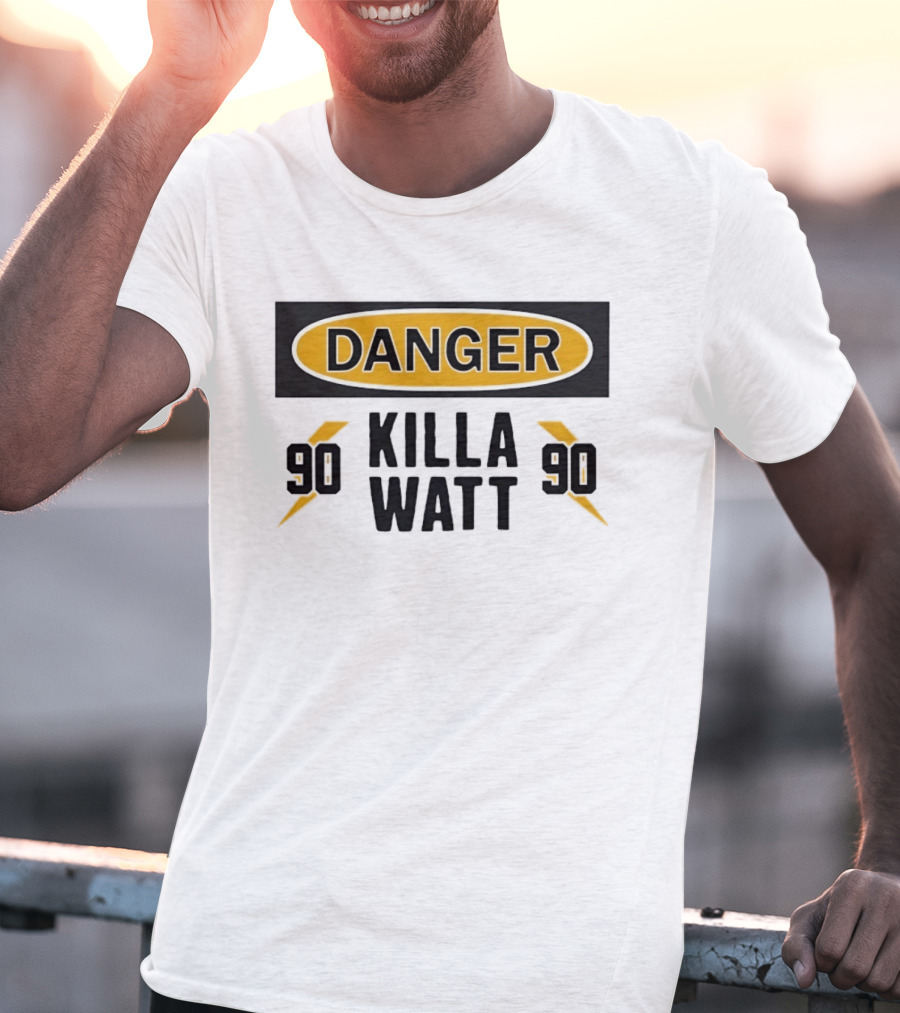 Danger Killa Watt 90 Pittsburgh Steelers TJ Watt T-Shirt