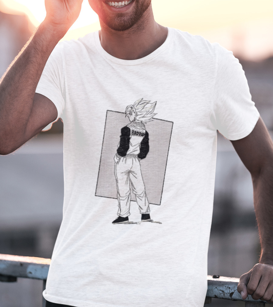 Vegito Dragon Ball Z BADDAD Jacket Iconic Saiyan Fusion T-Shirt
