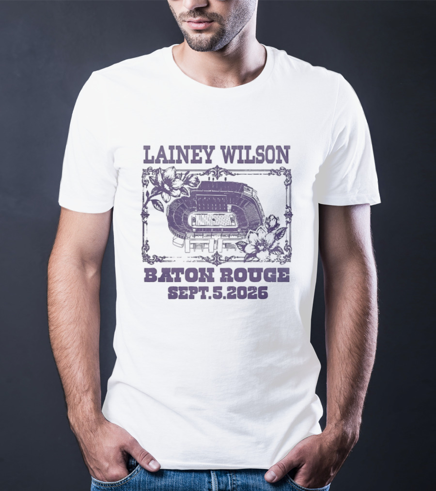 Lainey Wilson Baton Rouge September 5 2026 Vintage Concert T-Shirt