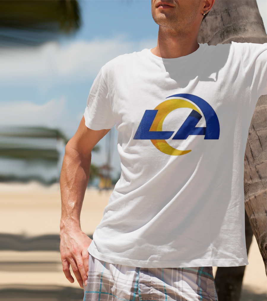 Los Angeles Rams Peanuts Snoopy Start Of The Season Collaboration T-Shirt