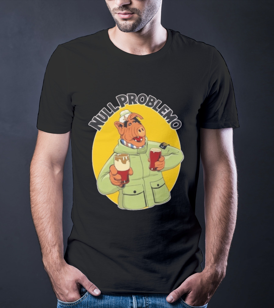 ALF Null Problemo Gordon Shumway 80s TV Show T-Shirt