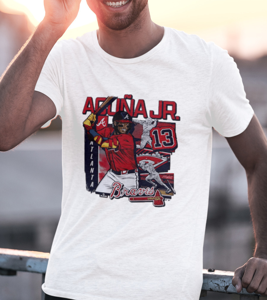Ronald Acuna Jr. 13 Atlanta Braves 2026 Baseball MLB T-Shirt