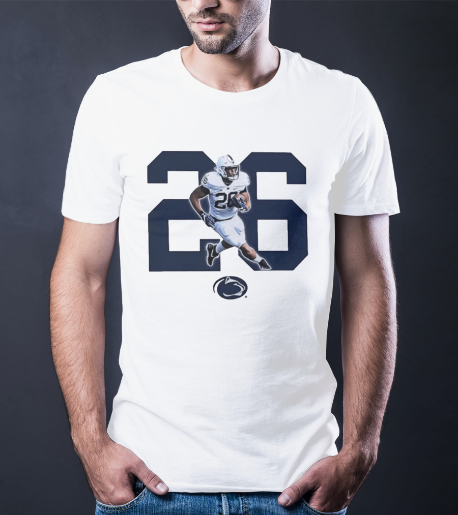 Penn State Nittany Lions Saquon Barkley Number 26 Football Player T-Shirt