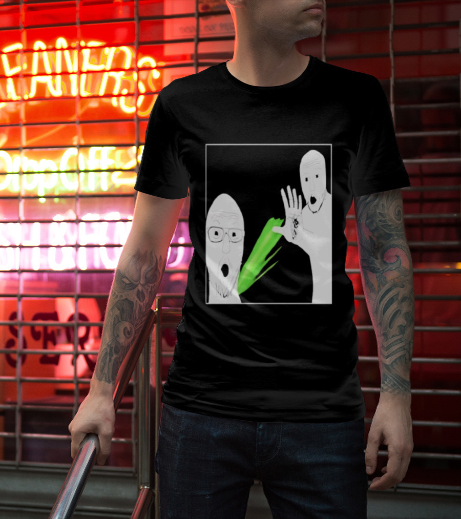 Soyjak Pointing Meme Wholesome Internet Reaction T-Shirt