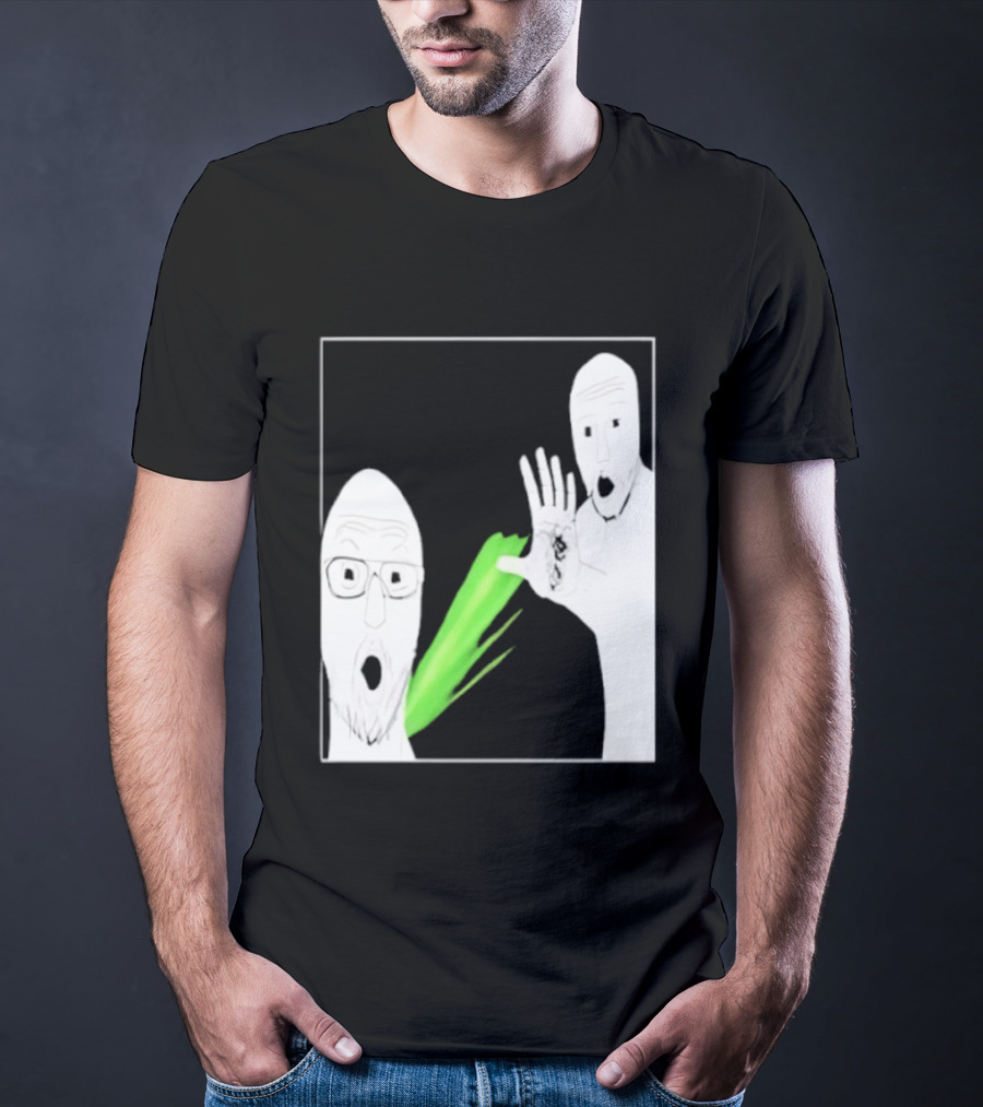 Soyjak Pointing Meme Wholesome Internet Reaction T-Shirt
