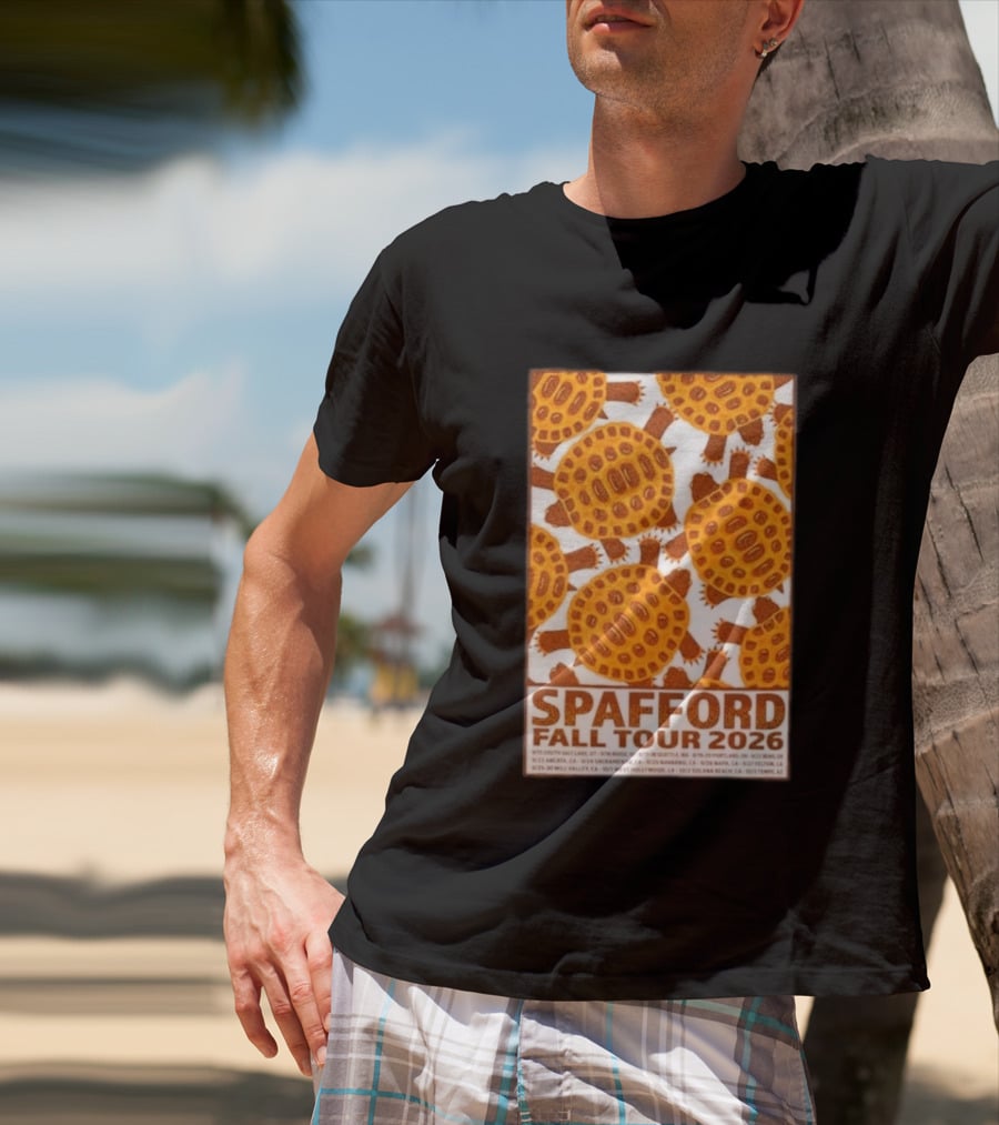 Spafford Fall Tour 2026 Turtles And Tour Dates T-Shirt