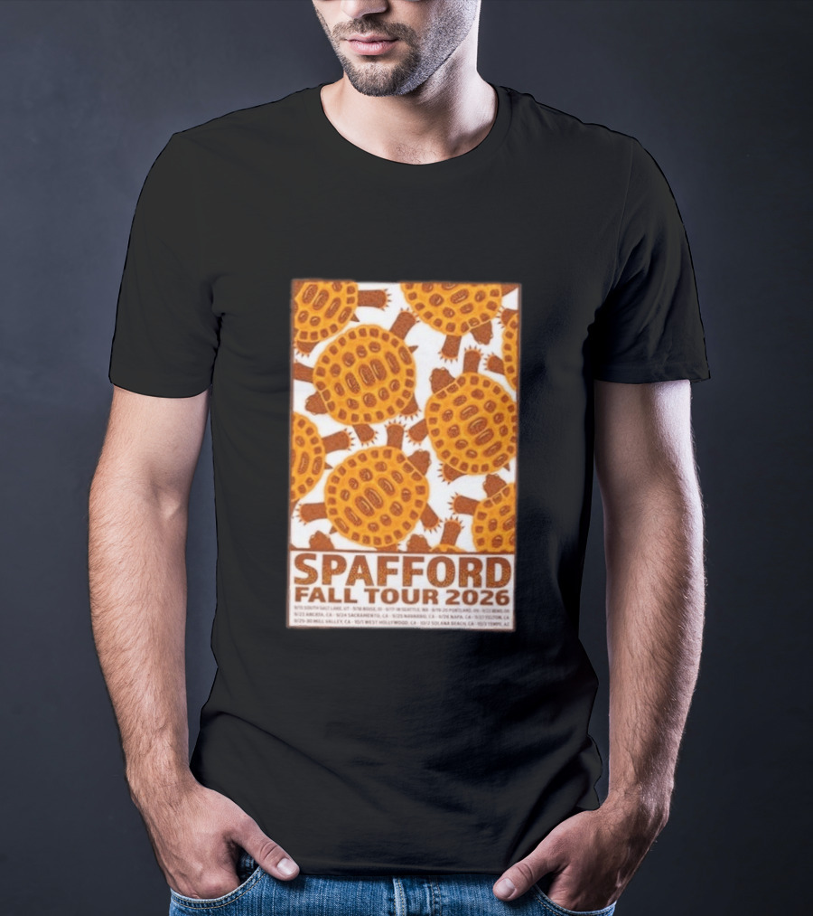 Spafford Fall Tour 2026 Turtles And Tour Dates T-Shirt