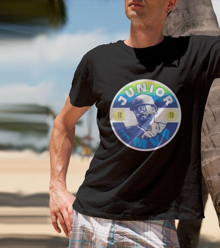 Junior For MVP TB Rays Baseball Fan T-Shirt