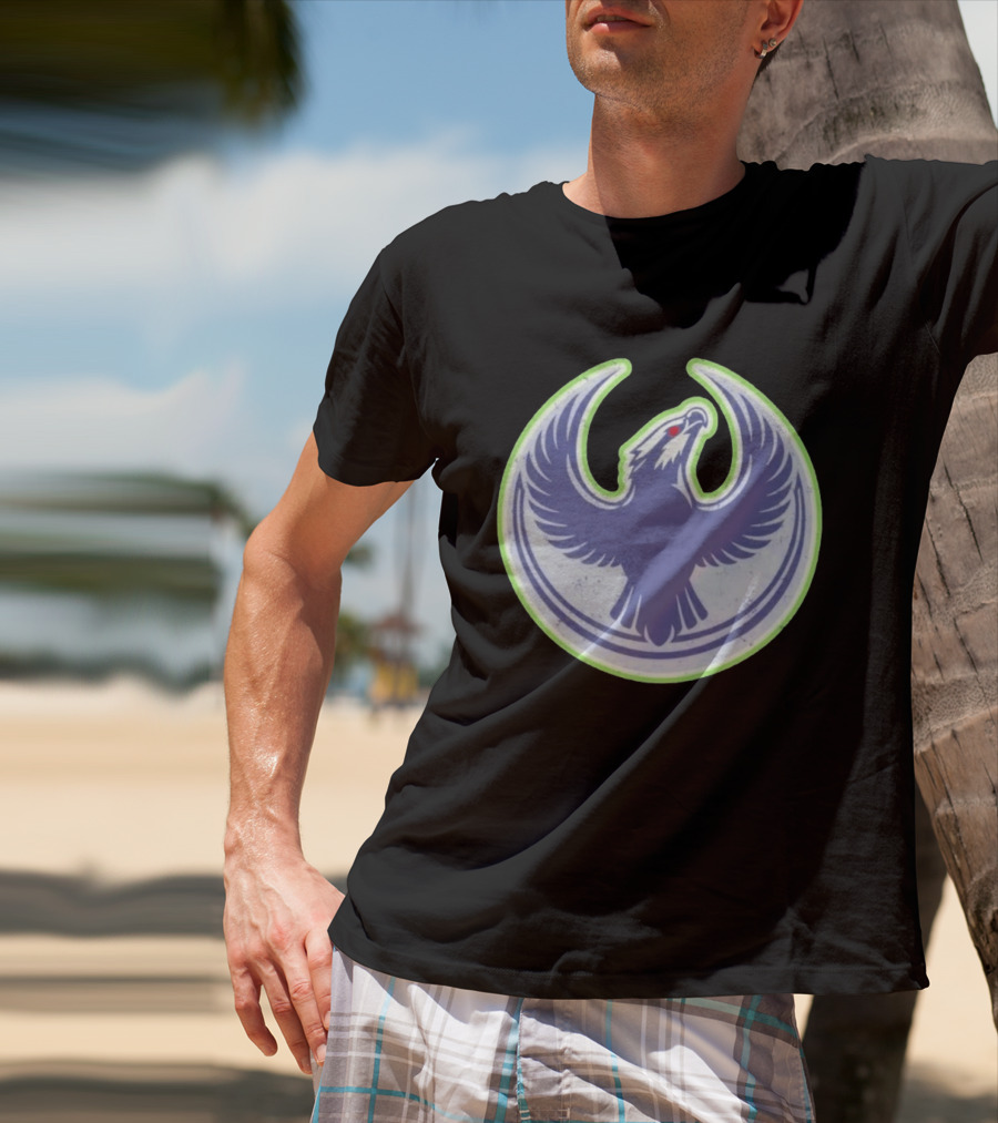 Seattle Rebel Alliance Distressed Eagle T-Shirt