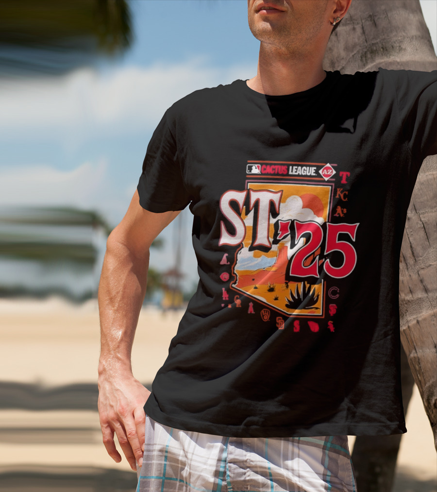 Cactus League 2025 Arizona Spring Training MLB AZ ST'25 T-Shirt