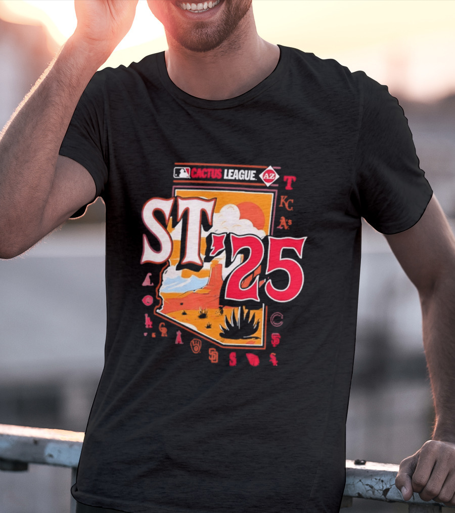 Cactus League 2025 Arizona Spring Training MLB AZ ST'25 T-Shirt
