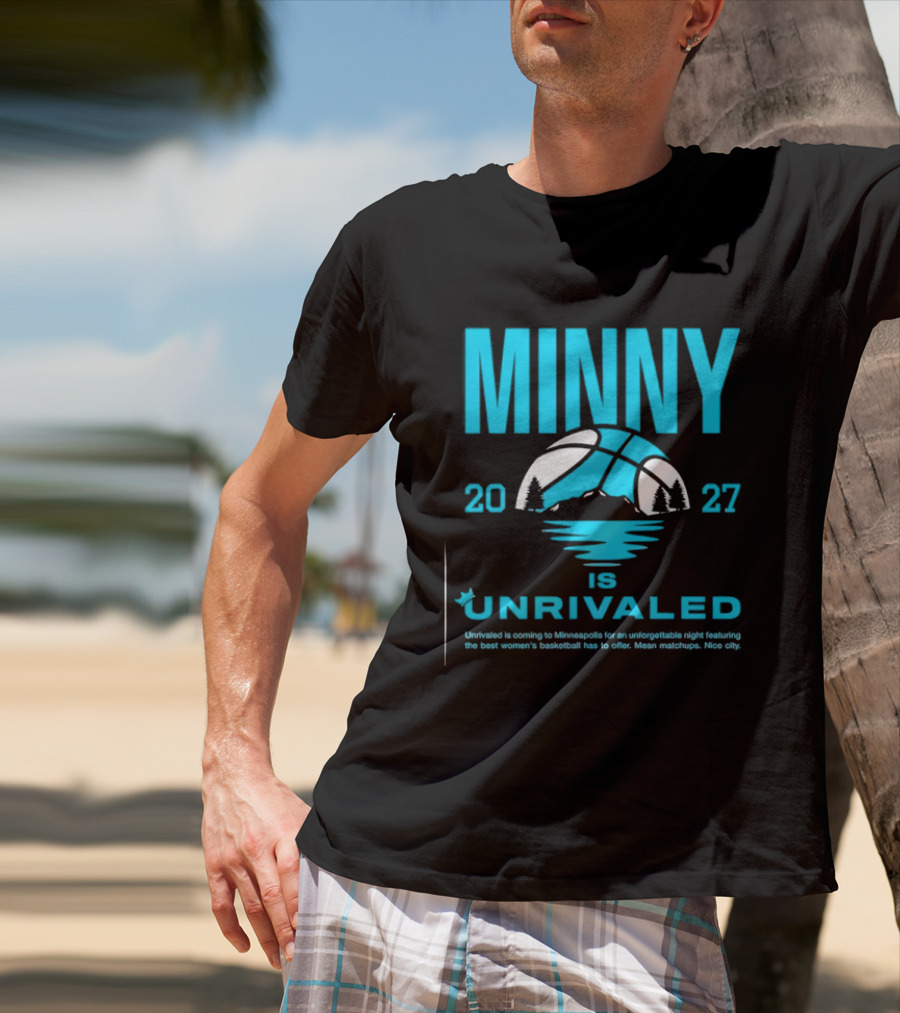 Minny 2027 Unrivaled Basketball Season 3 Bus Tour Event T-Shirt
