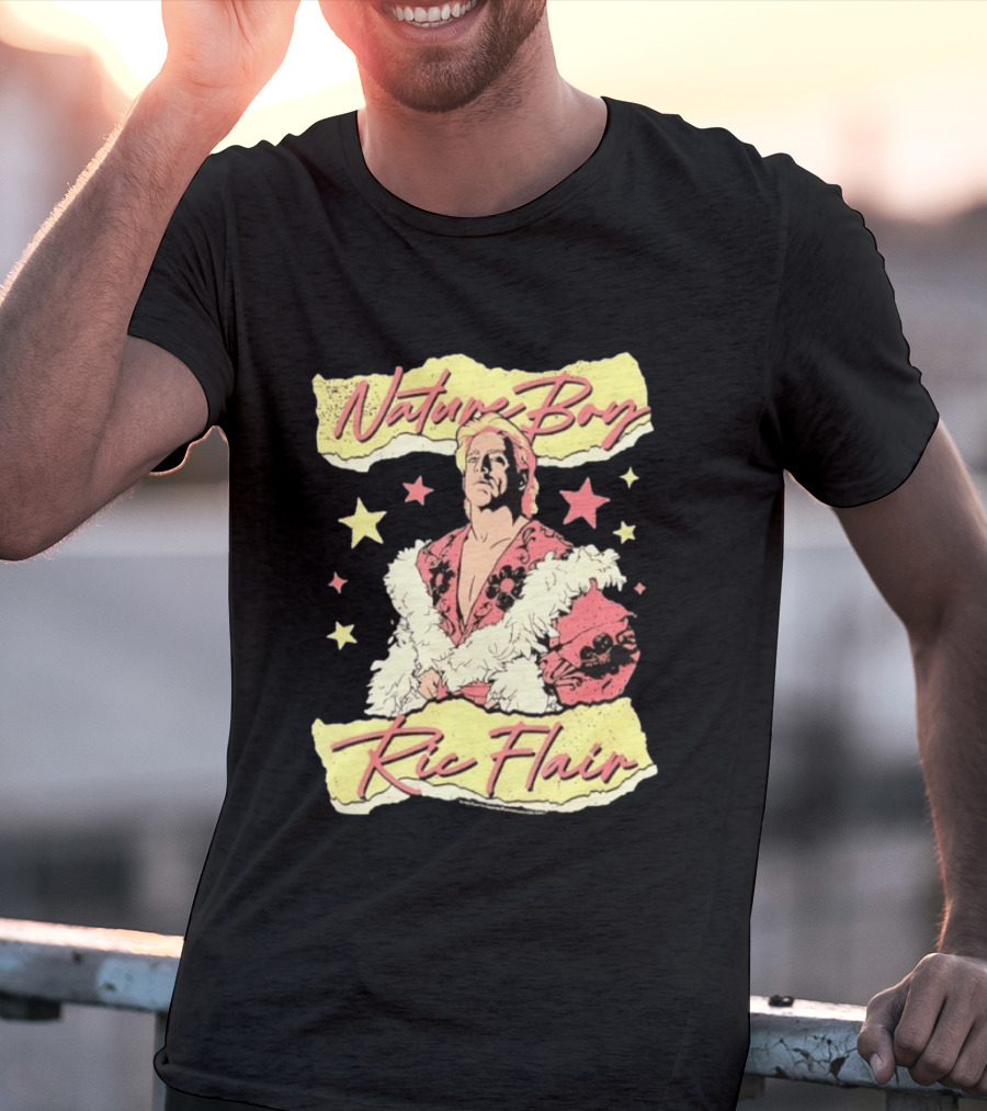 Nature Boy Ric Flair Distressed Vintage Wrestling T-Shirt