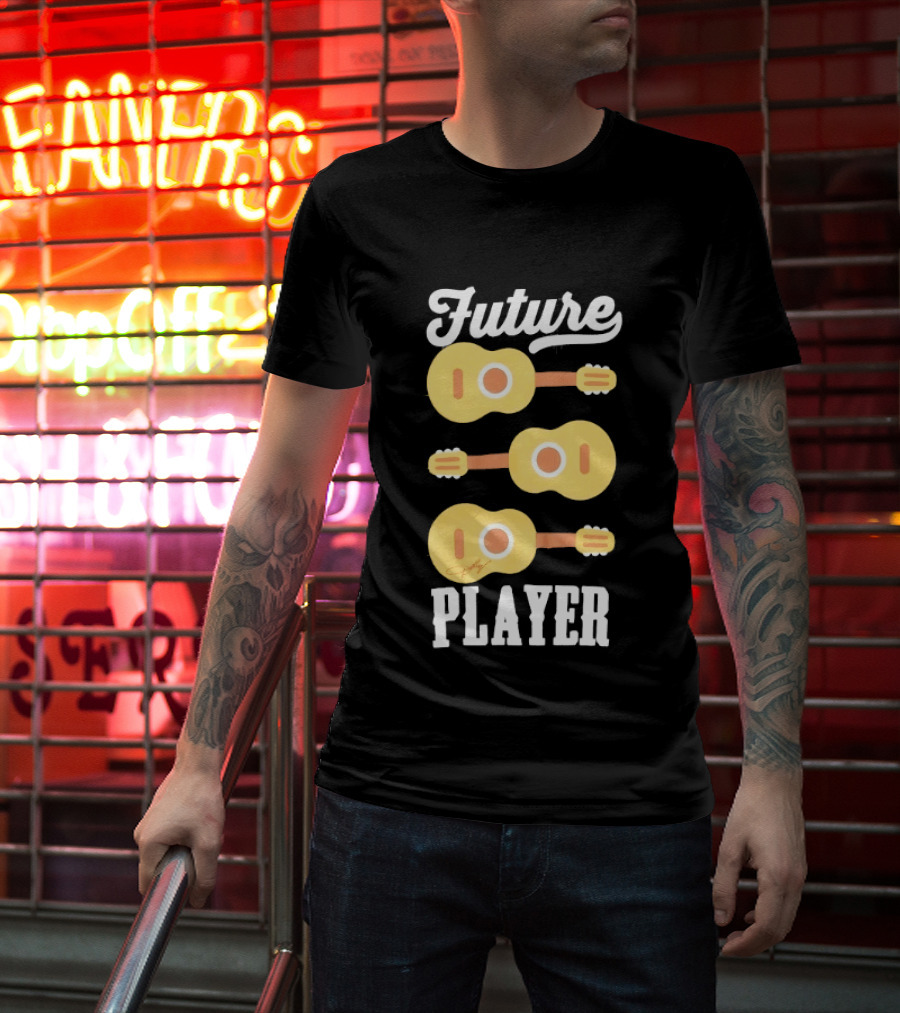 Future Dolly Guitar Music Player T-Shirt