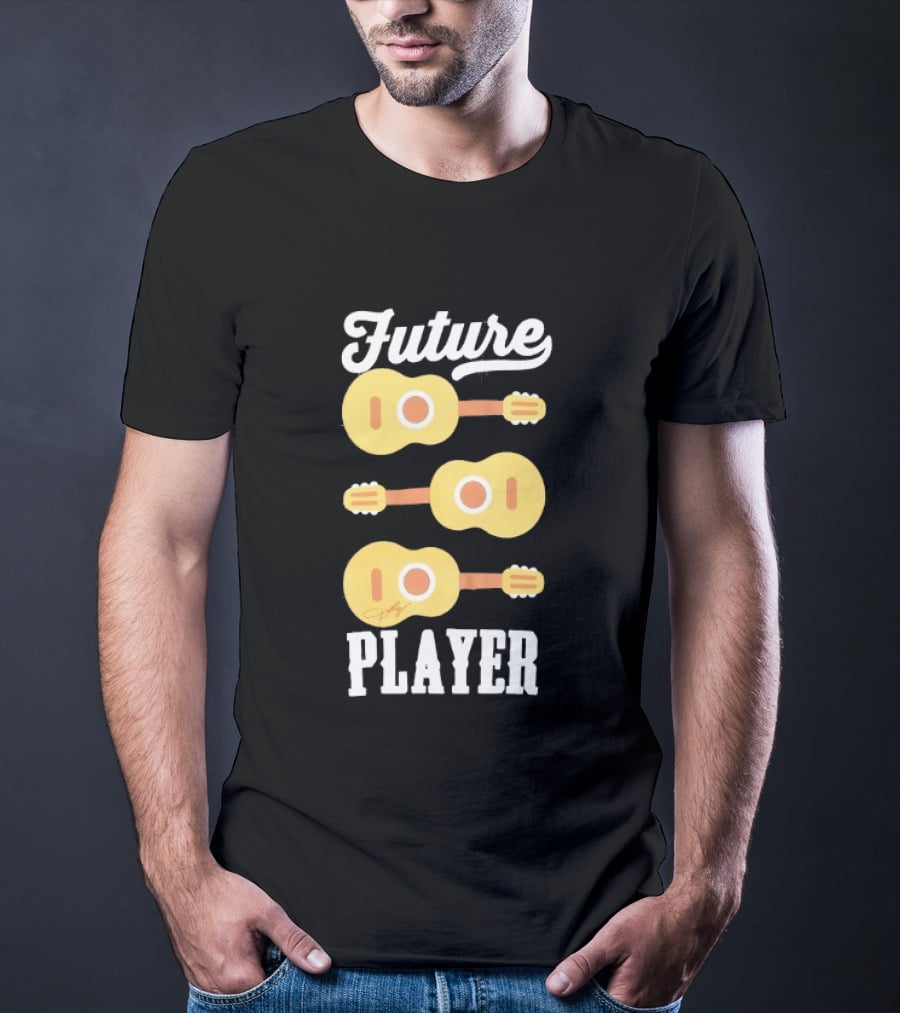 Future Dolly Guitar Music Player T-Shirt