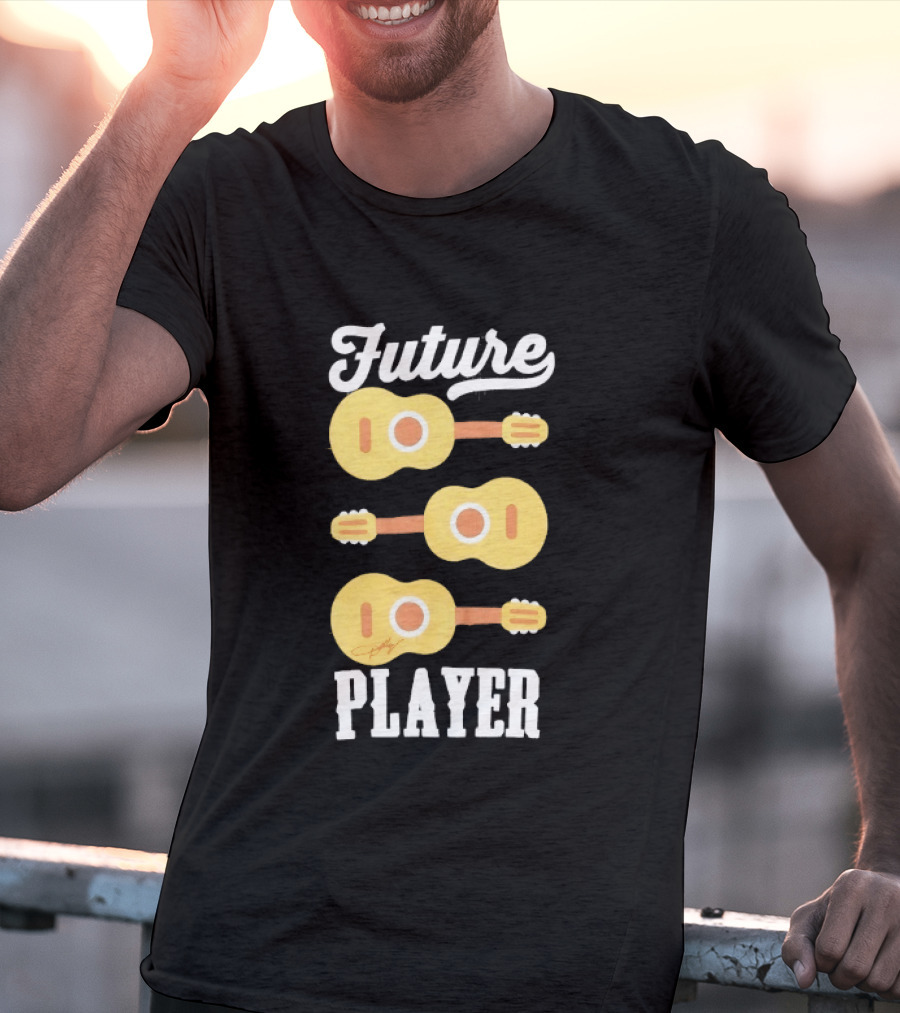 Future Dolly Guitar Music Player T-Shirt